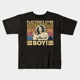Play Time's Over Boy! Kids T-Shirt
